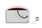 Chrome Slice LED Horizontal Tail Lamp Assembly