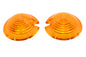 Bullet Style Marker Lamp Amber Lens Set