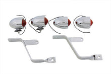 Load image into Gallery viewer, Captain America Style Marker Lamp Kit With Red Lens