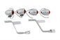 Captain America Style Marker Lamp Kit With Red Lens