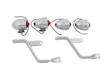 Load image into Gallery viewer, Captain America Style Marker Lamp Kit With Red Lens