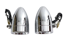 Load image into Gallery viewer, Chrome Torpedo Marker Lamp Set with Clear Lens