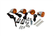 Load image into Gallery viewer, Chrome Bullet Style Turn Signal Kit