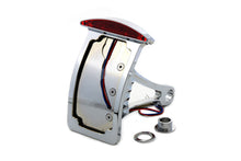 Load image into Gallery viewer, Chrome Slice LED Vertical Mount Tail Lamp Assembly