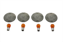 Load image into Gallery viewer, Turn Signal Flat Style Lens Kit Smoked