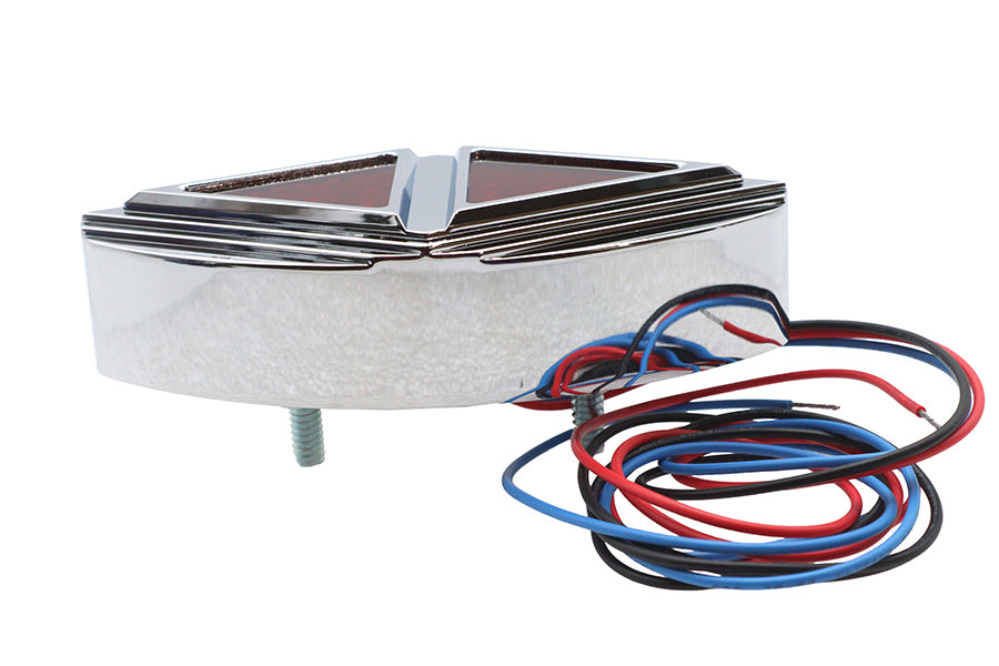 Spike Style Chrome LED License Plate Lamp