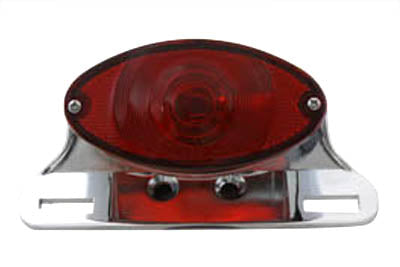 Chrome Cateye Tail Lamp Assembly