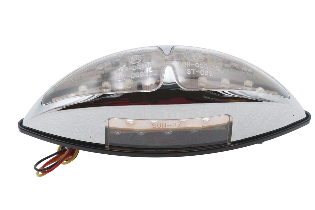 Chrome ABS Big Eye LED Tail Lamp