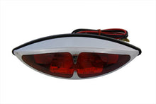 Load image into Gallery viewer, Chrome ABS Big Eye Red Lens Tail Lamp