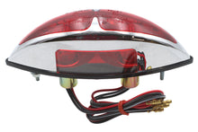 Load image into Gallery viewer, Chrome ABS Big Eye Red Lens Tail Lamp