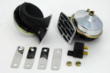 Load image into Gallery viewer, Chrome 12 Volt Twin Horn Set