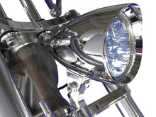 Load image into Gallery viewer, 4-1/2 inch Round Chrome Billet Headlamp