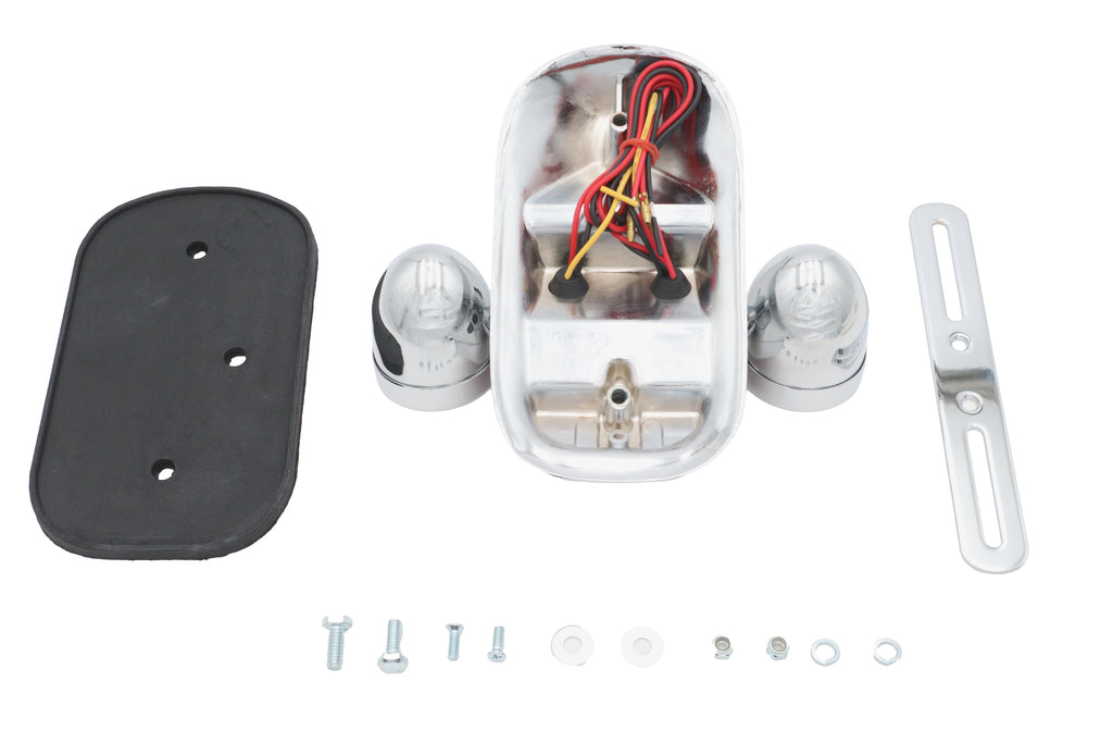 Tail Lamp Assembly Tombstone Style with Bullet Lamp