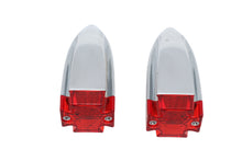 Load image into Gallery viewer, Red Lens with Amber LED Marker Lamp Set
