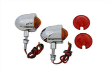 Load image into Gallery viewer, Chrome Egg Style Marker Lamp Set