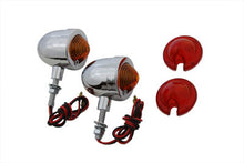 Load image into Gallery viewer, Chrome Egg Style Marker Lamp Set