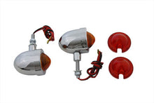Load image into Gallery viewer, Chrome Egg Style Marker Lamp Set