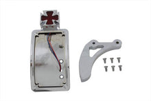 Load image into Gallery viewer, Chrome Curved Maltese Style Tail Lamp Kit
