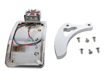 Load image into Gallery viewer, Chrome Curved Maltese Style Tail Lamp Kit