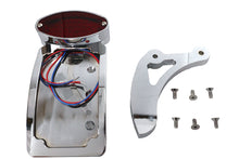 Load image into Gallery viewer, Chrome Curved Cateye Style Tail Lamp Kit