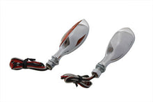 Load image into Gallery viewer, Chrome Eagle Eye Amber Marker Lamp Set