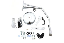 Load image into Gallery viewer, Trumpet Style 6 Volt Chrome Horn Kit