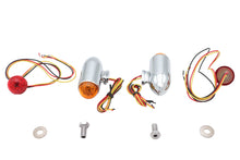 Load image into Gallery viewer, Bullet Marker Lamp Set with Red and Amber LEDs