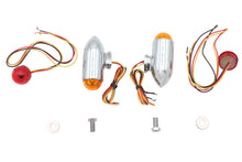 Load image into Gallery viewer, Bullet Marker Lamp Set with Red and Amber LEDs