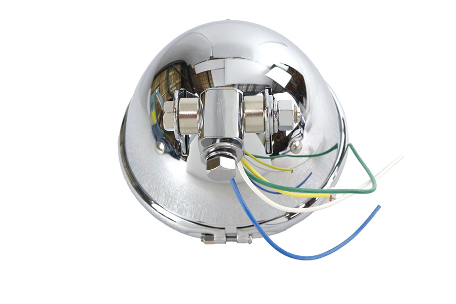 5-3/4 inch Round Headlamp Bates Style