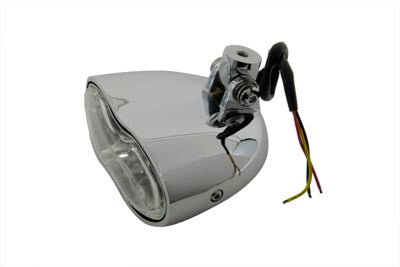 5-3/4 inch Headlamp Assembly Bi-Focal Style with Clear Lens