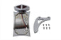 Chrome Curved Tail Lamp Kit Spike Type