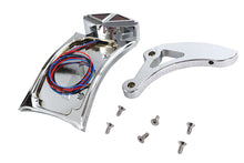 Load image into Gallery viewer, Chrome Curved Tail Lamp Kit Spike Type