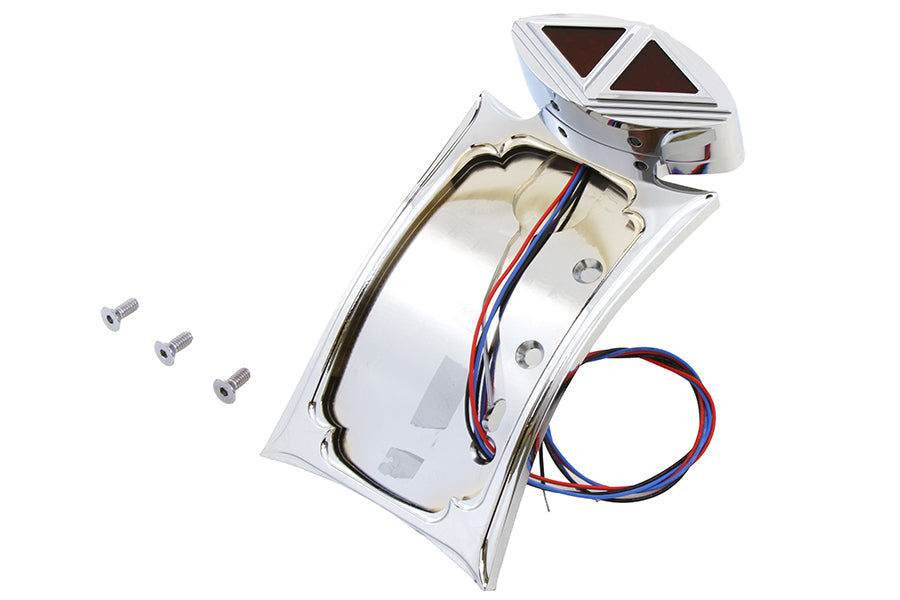 Tail Lamp and License Plate Set Spike Style
