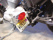 Load image into Gallery viewer, Chrome Cateye Tail Lamp Kit Horizontal Mount