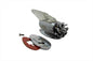 Chrome Fan Marker Lamp White