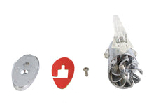 Load image into Gallery viewer, Chrome Amber Fan Operated Marker Lamp