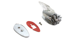 Load image into Gallery viewer, Chrome Amber Fan Operated Marker Lamp