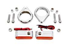 Load image into Gallery viewer, Turn Signal Kit Front with 49mm Fork Clamps