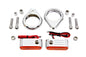 Turn Signal Kit Front with 49mm Fork Clamps
