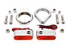 Load image into Gallery viewer, Turn Signal Kit Front with 49mm Fork Clamps