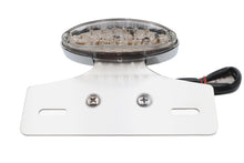 Load image into Gallery viewer, Chrome Mini LED Cateye Tail Lamp Clear Lens