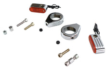 Load image into Gallery viewer, Turn Signal Kit Front with 39mm Fork Clamps