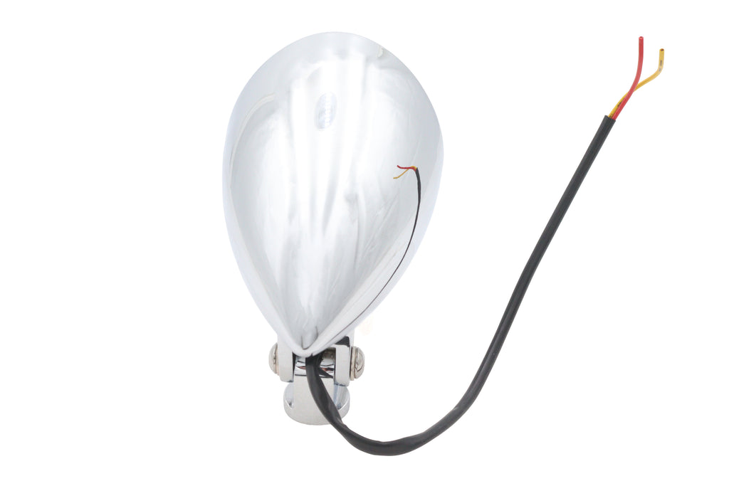 3-1/2 inch Round Headlamp Billet with Visor