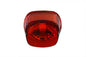 Tail Lamp Lens Laydown Style Red