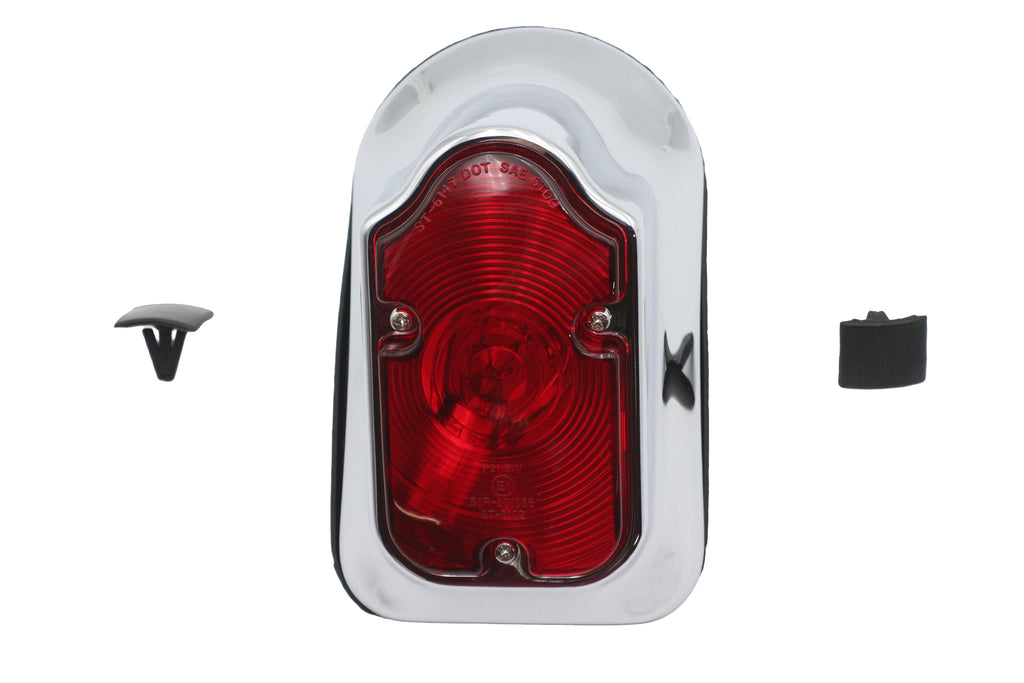 Tail Lamp Assembly without License Plate Window Tombstone