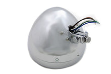 Load image into Gallery viewer, 6 inch Round Headlamp Steel Chrome