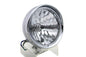 6-1/2 inch Round Headlamp Steel Chrome