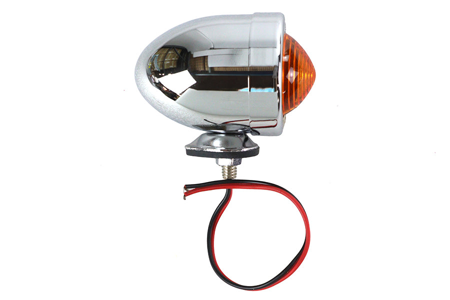 Chrome Bullet Marker Lamp 2 Wire Type