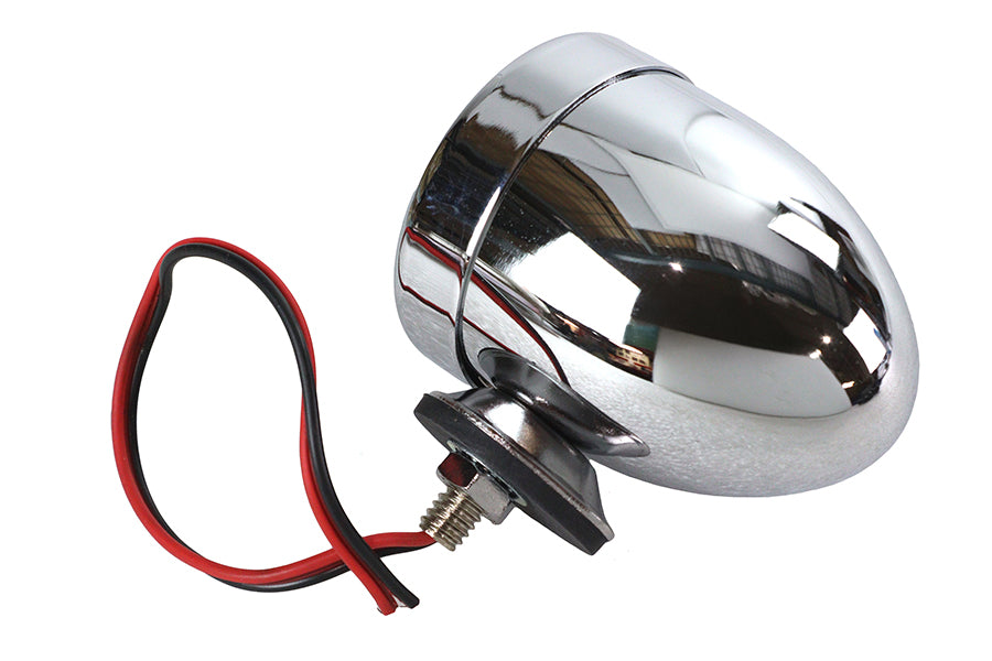 Chrome Bullet Marker Lamp 2 Wire Type