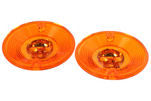 Load image into Gallery viewer, Turn Signal Lens Set with Skull Amber